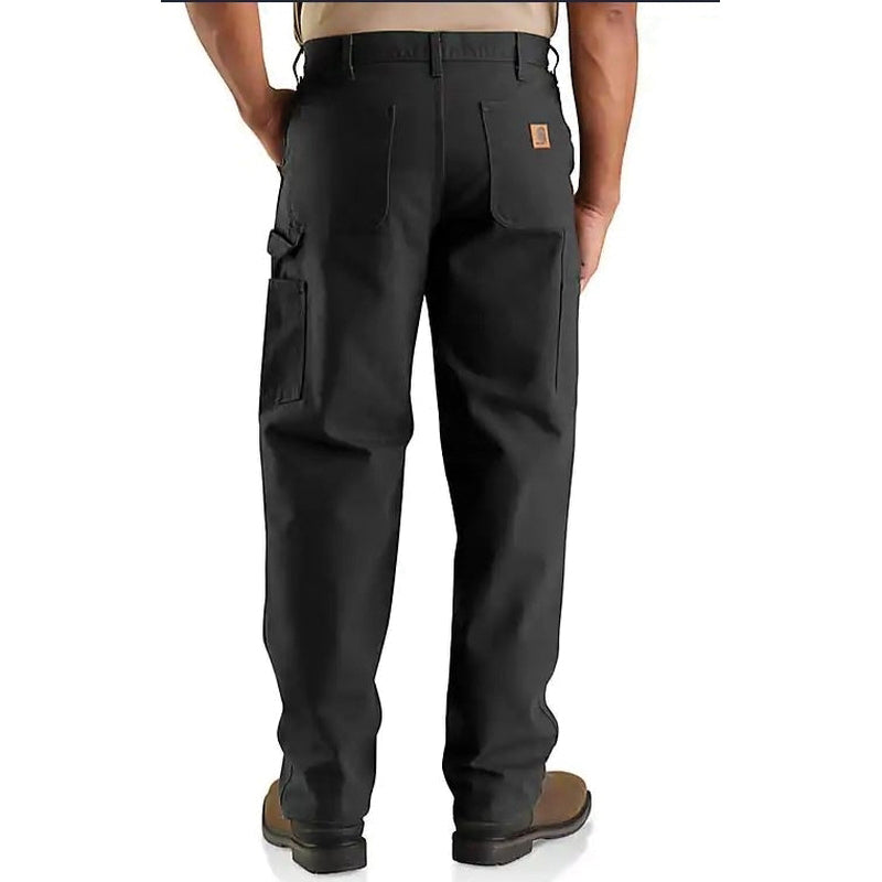 Carhartt&reg; B11-BLK-38X30 Men's Utility Work Pants, 38 Waist, 30 Length, Loose Fit, Black, Cotton