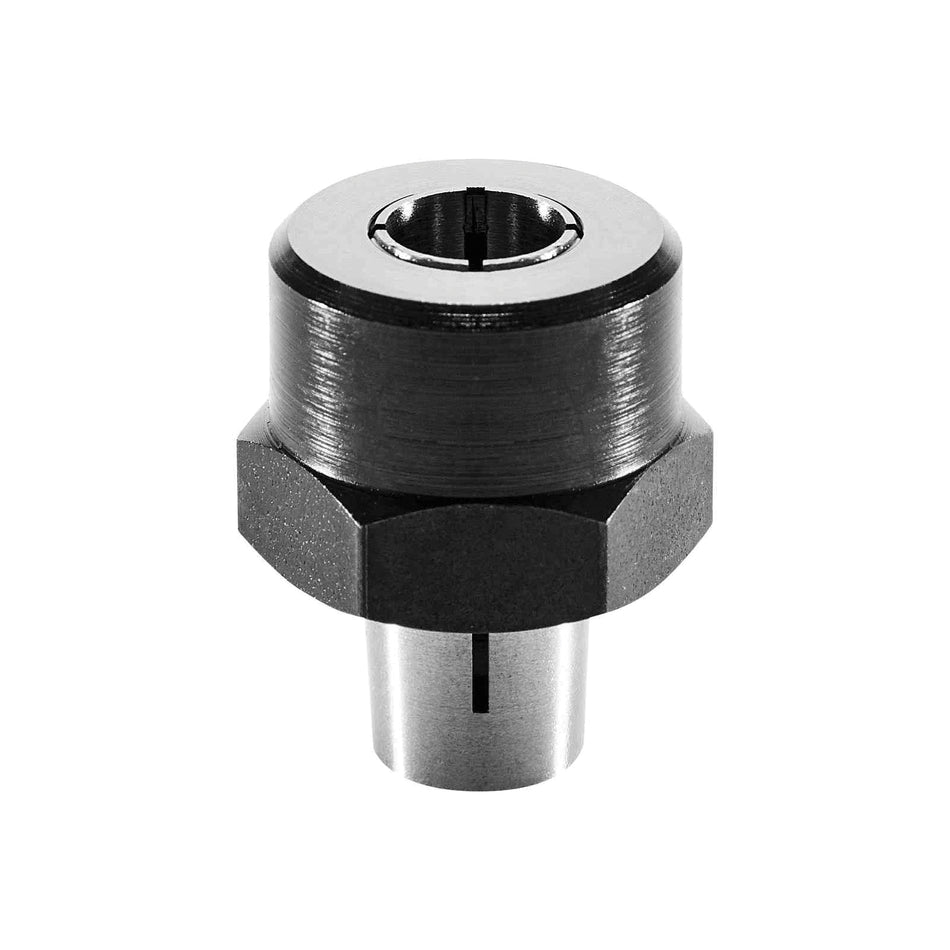 FESTOOL 488761 Collet With Locking Nut, For Use With: MFK/OFK 700, OF 900, OF 1000, OF 1010, OF 1010 R and KF Routers