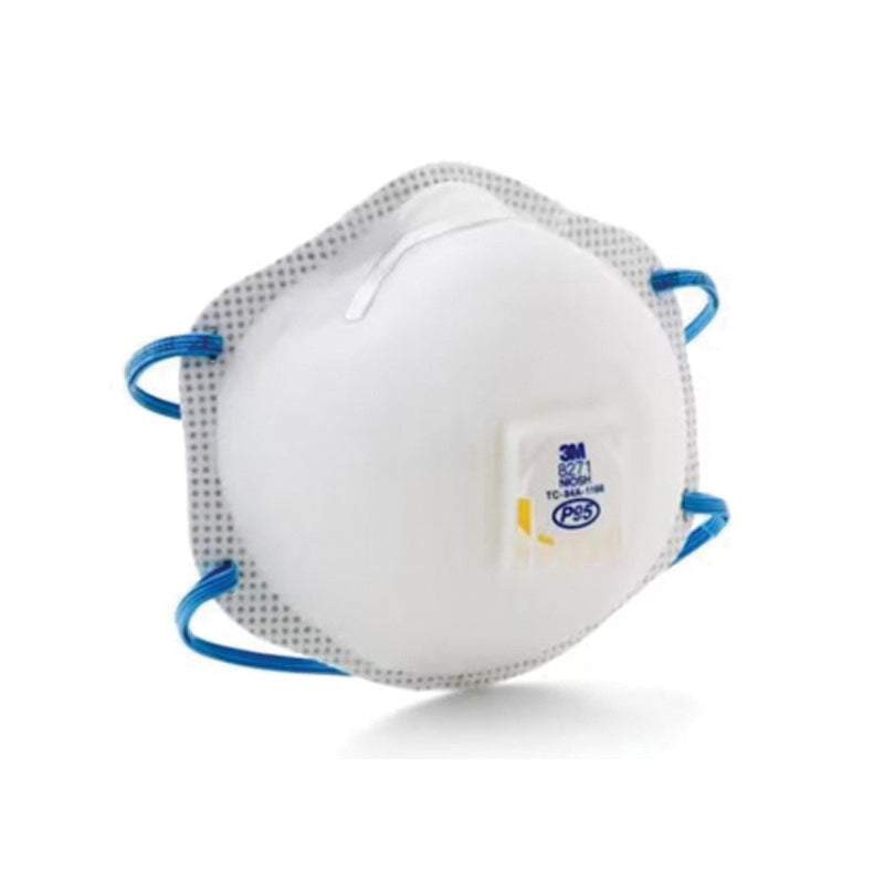 3M™ 051138-54285 Particulate Respirator, Universal Mask, Cup Mask, Filter Class: P95, Adjustable Metal Nosepiece, White