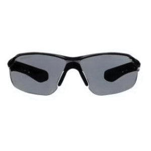 3M™ 051141-97588 Safety Eyewear, Gray Lens, Anti-Scratch Lens, Wraparound Frame, Black/Gray Frame, Flat Temple