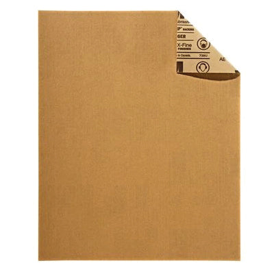 3M™ 076308-49688 Advanced Sandpaper With NO-SLIP™ Grip, 11 in L, 9 in W, 400 Grit, Aluminum Oxide/Cubitron™ Abrasive