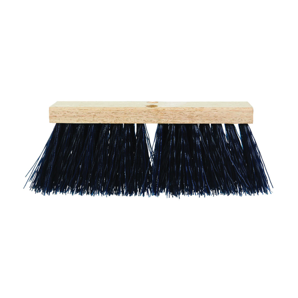 ACE® 00549H-ACE Rough Surface Push Broom, 16 in W Brush, Synthetic Bristle