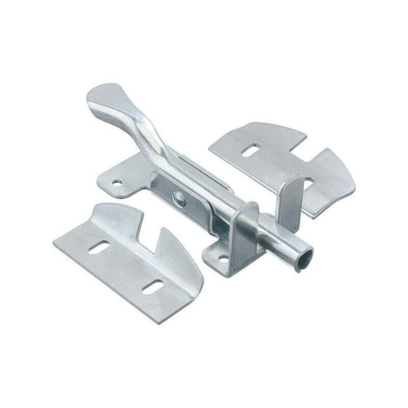 ACE® 01-3420-060 Gate Latch, 4-3/4 in W, 10.52 in H, Zinc, Zinc-Plated, Top Mounting