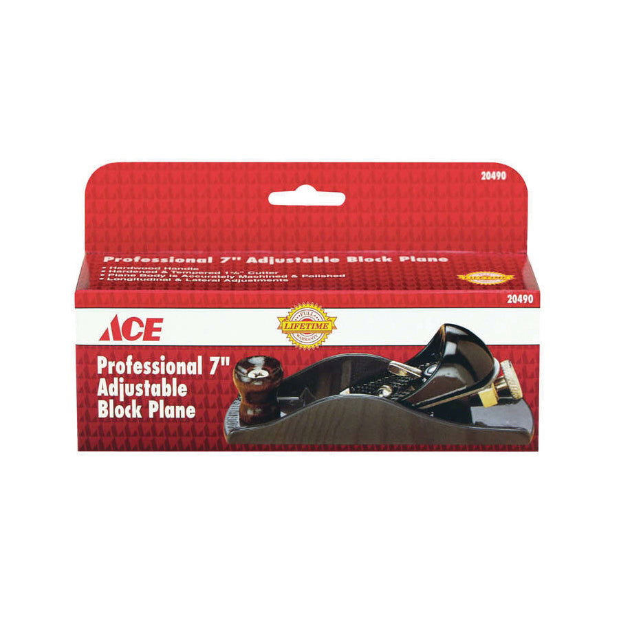 ACE® 025G2 Block Plane, 1.6 in W Blade