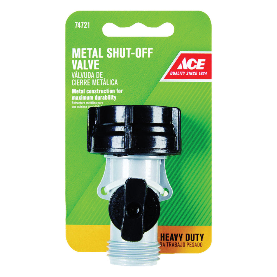 ACE® 1609718784 Hose Shut-off Valve Male Hose Female Hose Threaded, Zinc