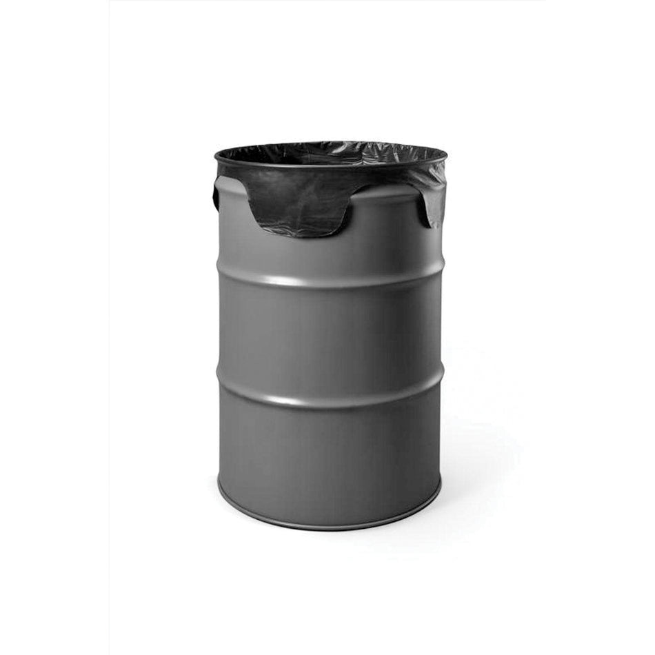 ACE® 1857783 Drum Liner, 1.1 mil Thick, 55 gal Capacity, Black, Flap Tie Closure, 20 Bag per Roll