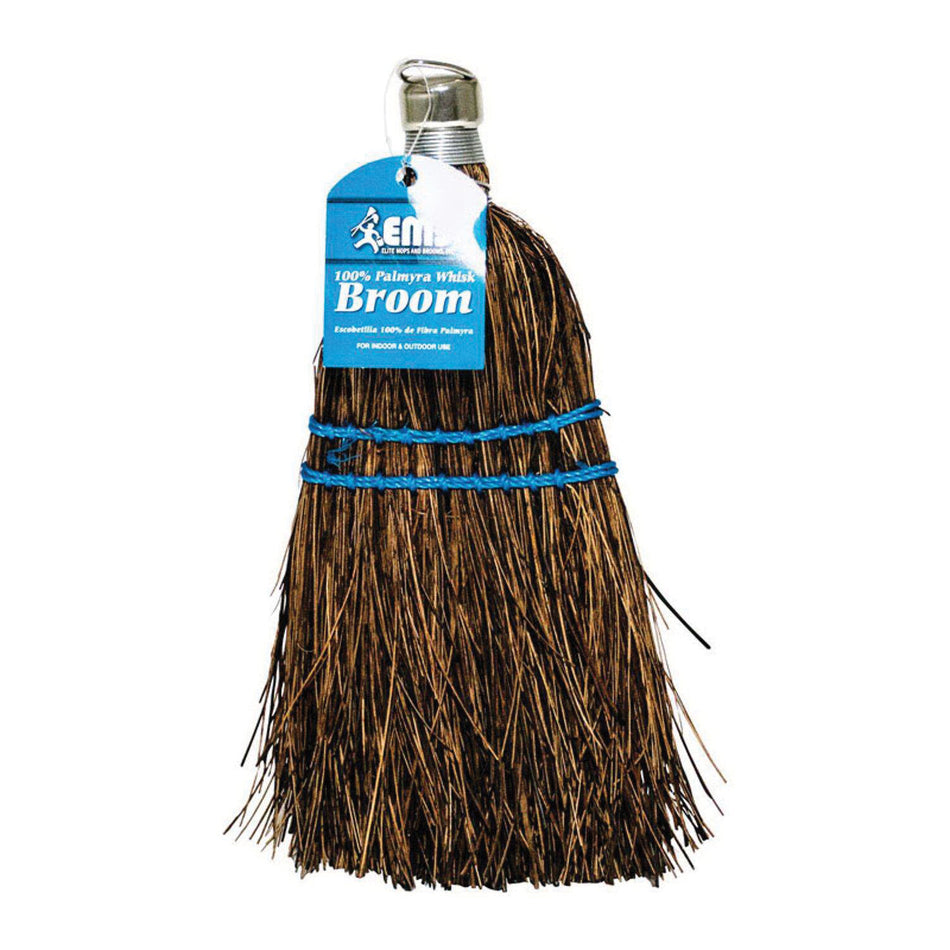 ACE® 207-WPY Broom, 4-1/2 in W Brush, Palmyra Fiber Bristle, 4 in L Handle