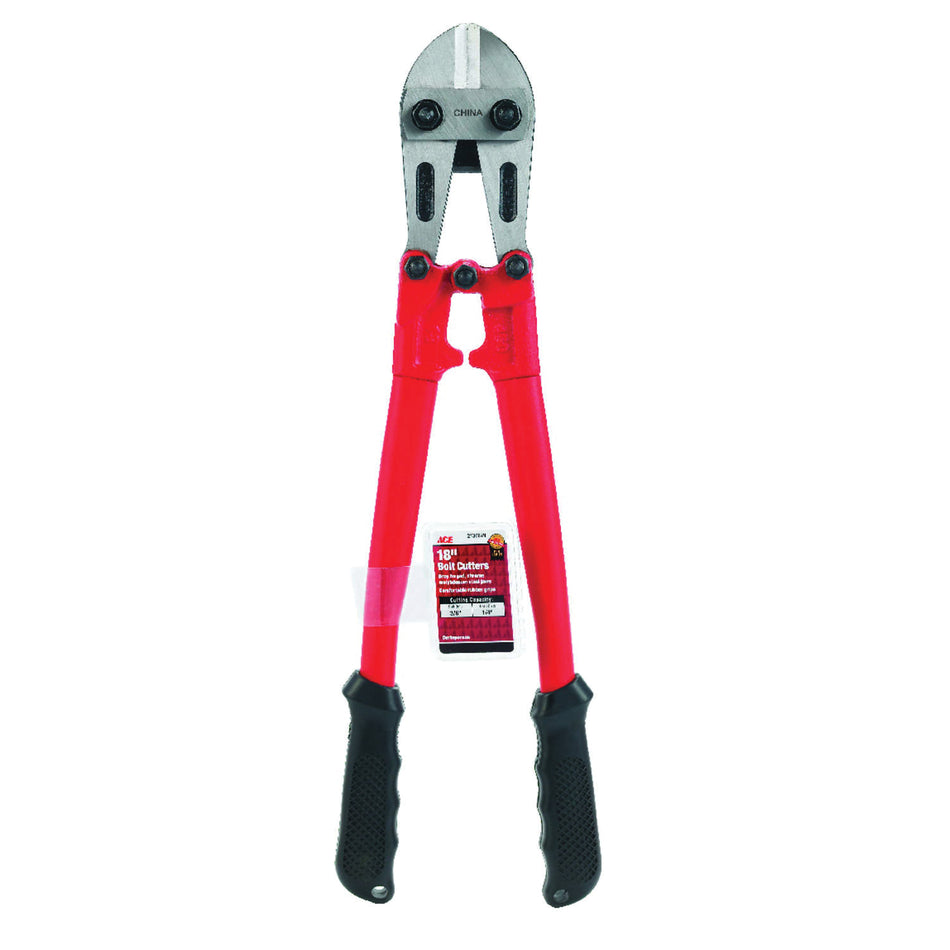 ACE® 2136679 Bolt Cutter, Non-Slip Grip Handle, Black/Red Handle, 18 in OAL