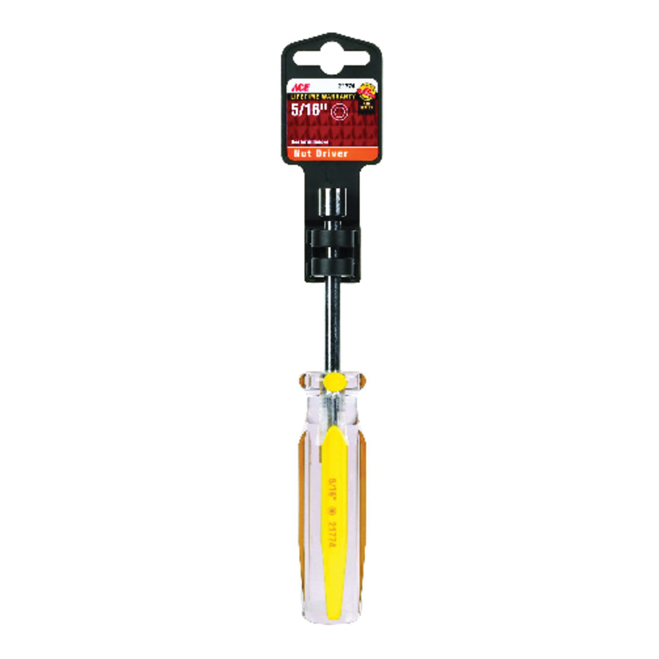 ACE® 21774A Nut Driver, 5/16 in Point, 7 in OAL