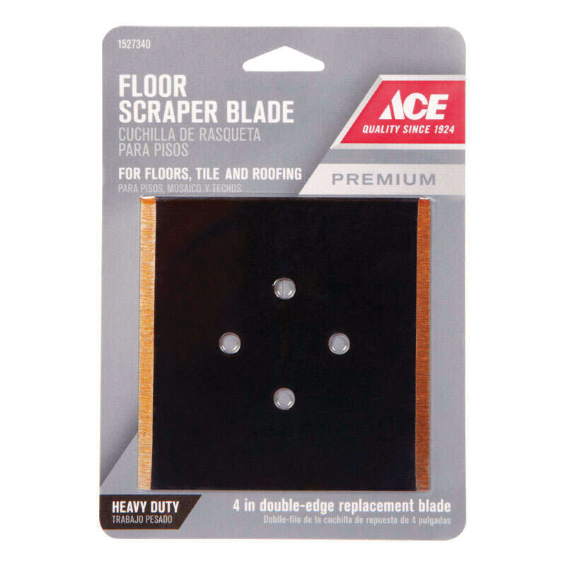 ACE® 60793 Replacement Floor Scraper Blade, 4 in W, Steel