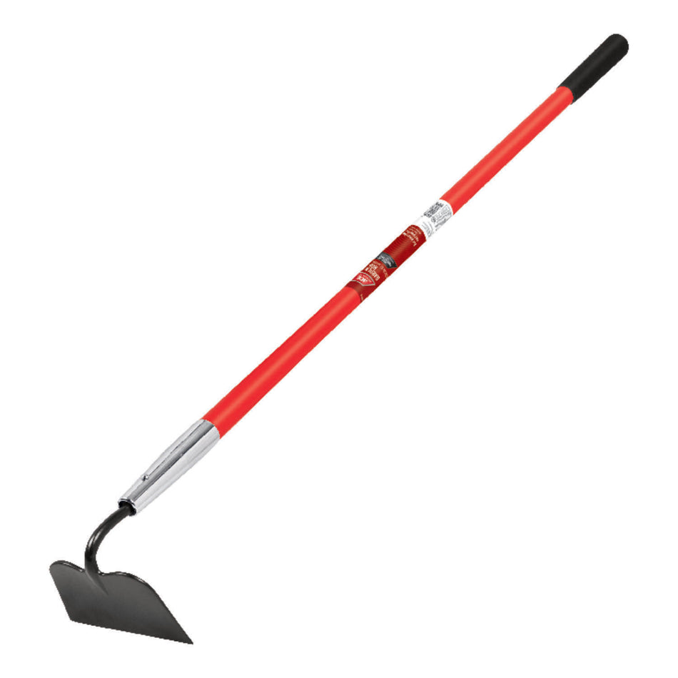 ACE® 7012859 Garden Hoe, 54 in OAL, 6 in W Blade, 7 in L Blade, Steel Blade, Fiberglass Handle, Red Handle