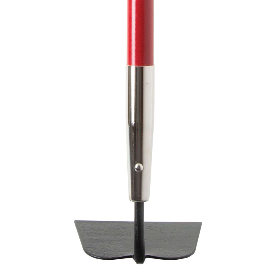 ACE® 7012859 Garden Hoe, 54 in OAL, 6 in W Blade, 7 in L Blade, Steel Blade, Fiberglass Handle, Red Handle