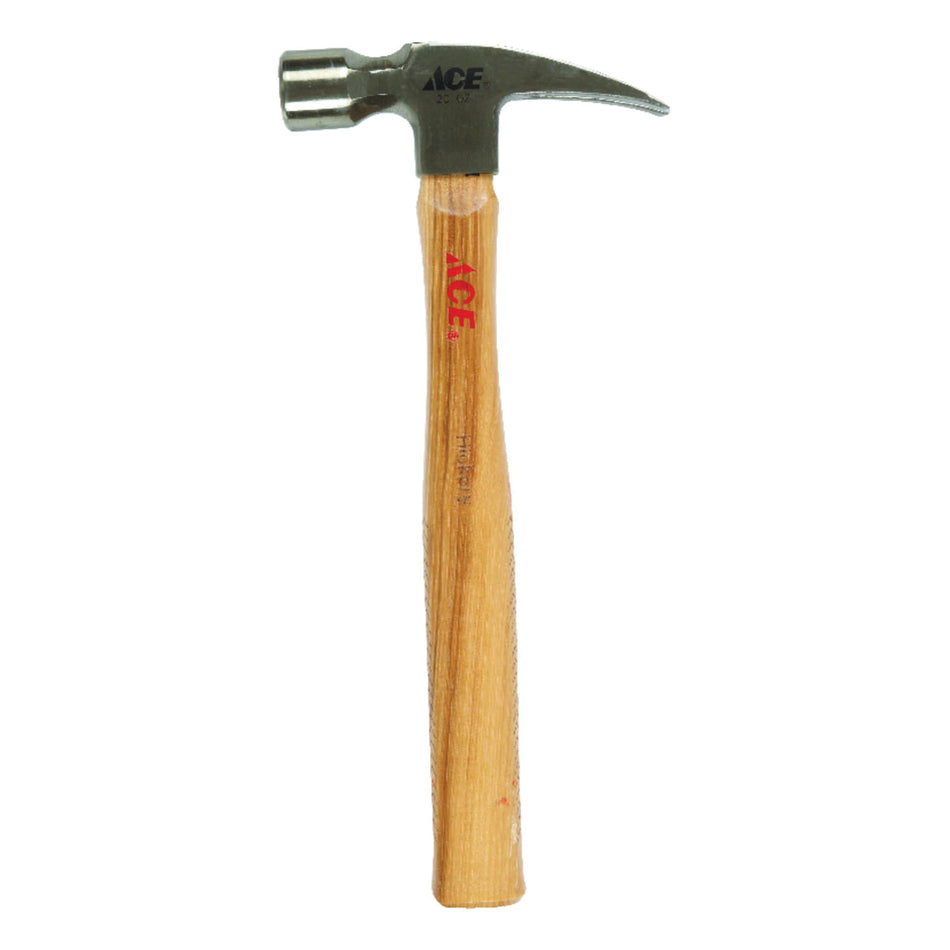 ACE® AC20872 Rip Hammer, 20 oz Head, Steel Head, Hickory Handle, 13 in OAL