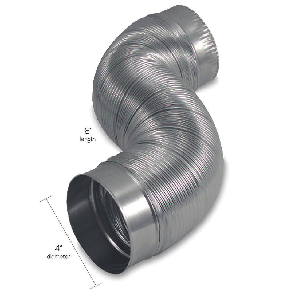 ACE® ACEAM48 Duct, 8 ft L, Aluminum