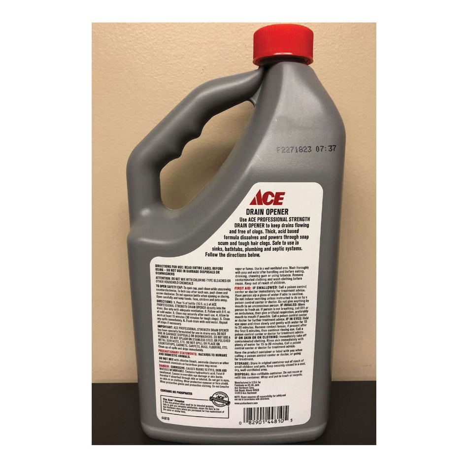 ACE® DO64ACE Drain Cleaner, 80 oz