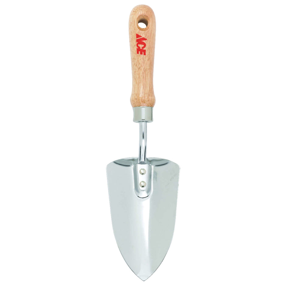 ACE® GT0830M Trowel, Steel Blade, Wood Handle, 12 in OAL