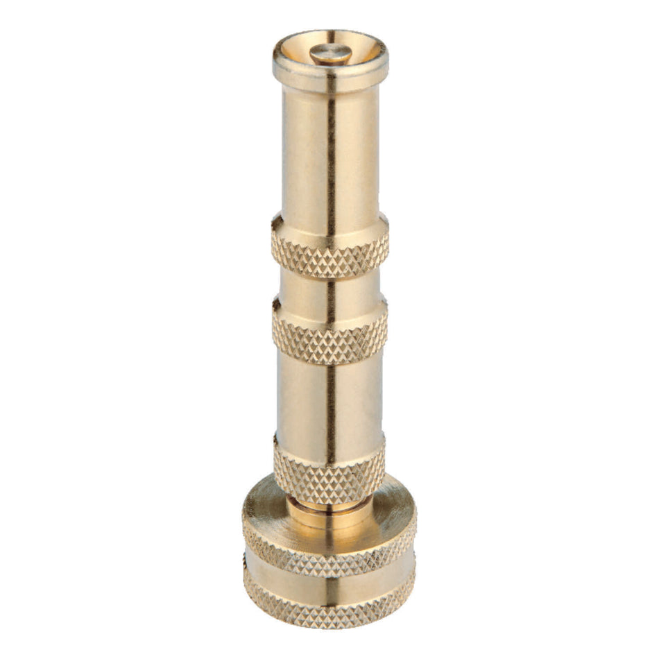 ACE® GT3184 Adjustable Hose Nozzle, Jet Stream Spray, Brass, Gold