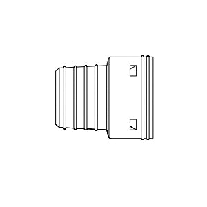 ADS® 0462AA Corrugated Adapter, 4 in, Polyethylene