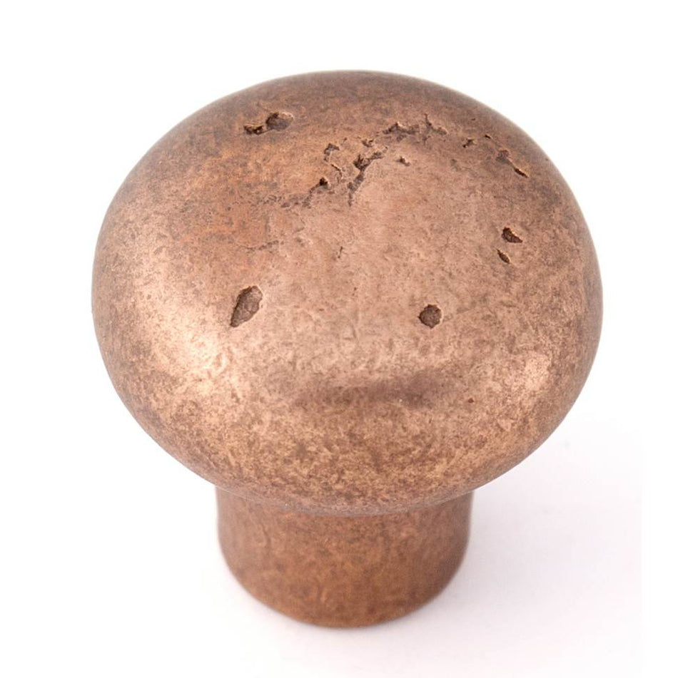 Creations® SIERRA Series A1403-RSTBRZ Cabinet Knob, 1-1/4 in L, 1-1/4 in Projection, Brass, Rust Bronze