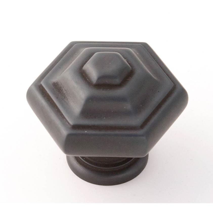 Creations® GEOMETRIC Series A1530-BRZ Cabinet Knob, 1-1/4 in L, 1-1/4 in Projection, Brass, Bronze