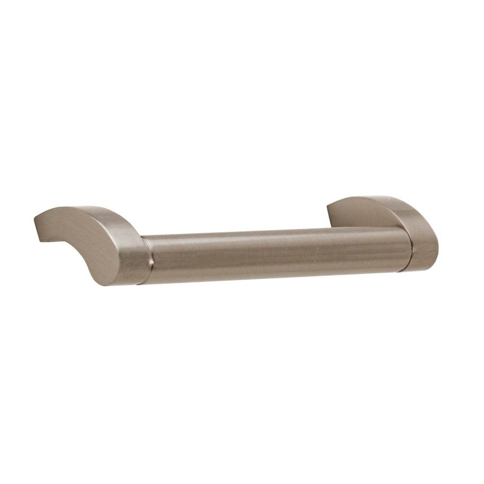 Creations® CIRCA Series A260-4-SN Cabinet Pull, 4-3/8 in L Handle, 1-1/8 in Projection, Brass, Satin Nickel