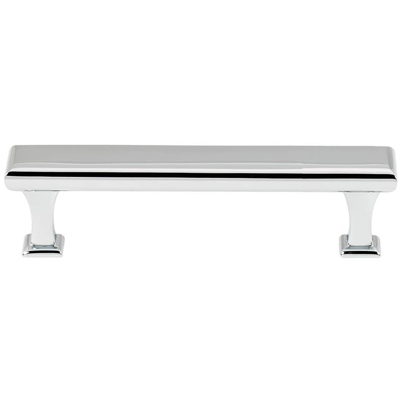 Creations® MANHATTAN Series A310-35-PC Cabinet Pull, 4-1/4 in L Handle, 1-1/8 in Projection, Brass, Polished Chrome