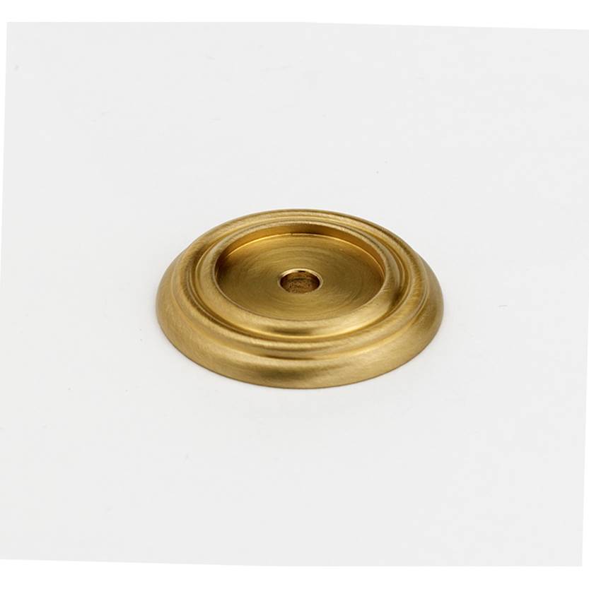 Creations® Charlie's Series A616-14-SB Cabinet Backplate, Brass, Satin Brass