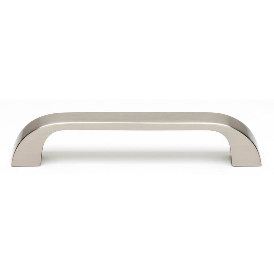 Creations® Traditional Series A701-35-SN Cabinet Pull, 4-1/2 in L Handle, 7/8 in Projection, Brass, Satin Nickel