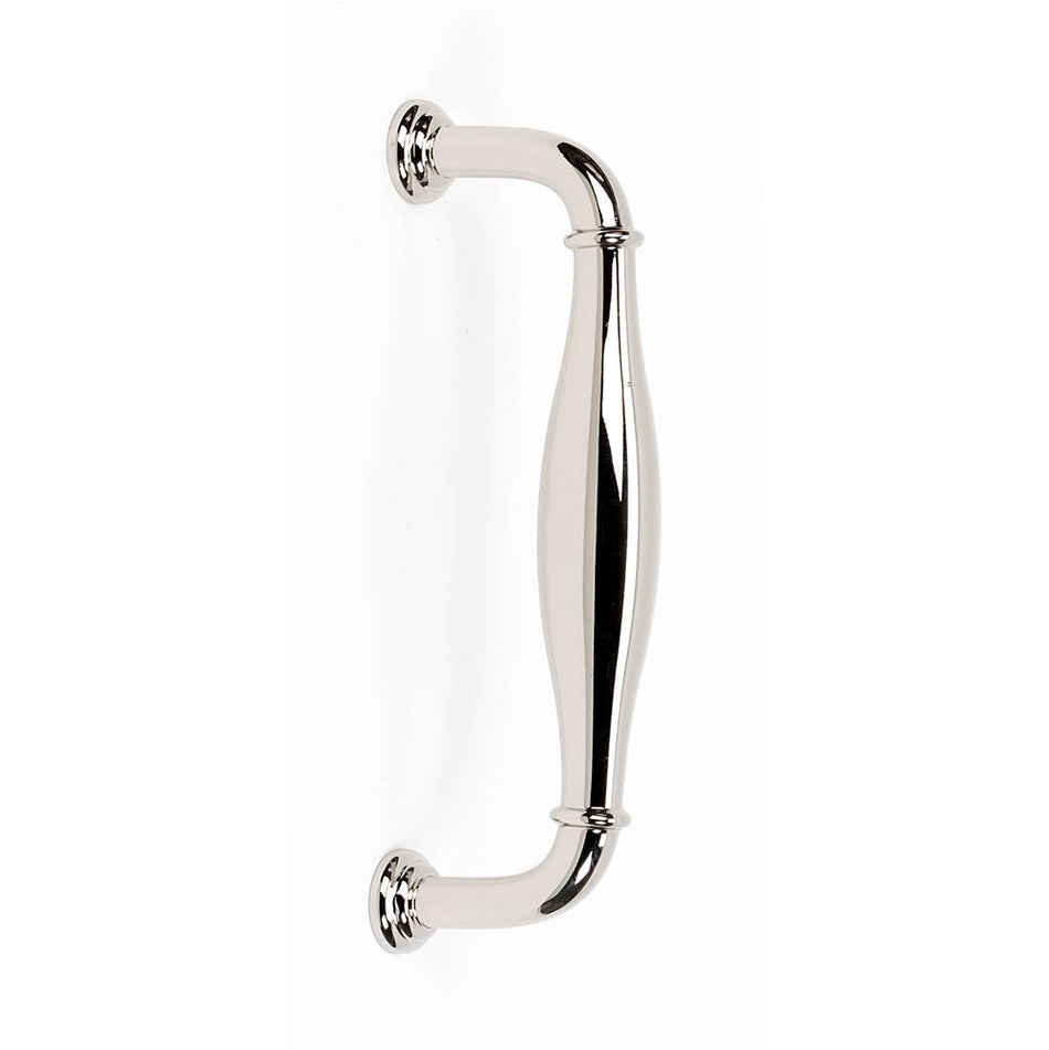 Creations® Charlie's Series A726-3-PN Cabinet Pull, 3-5/8 in L Handle, 1-3/8 in Projection, Brass, Polished Nickel