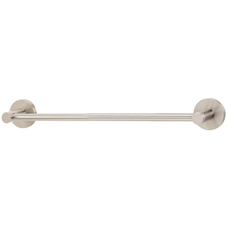 Creations® CONTEMPORARY I Series A8320-18-SN Towel Bar, 2 in OAH, 2-3/8 in OAW, Brass