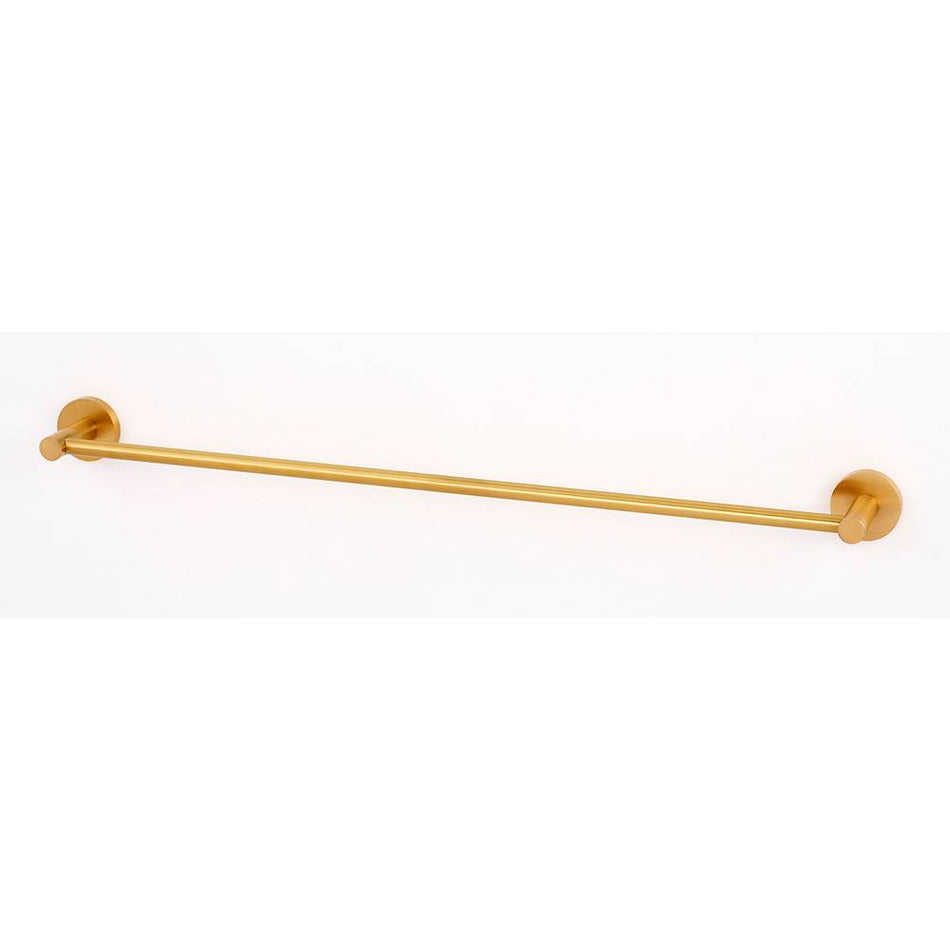 Creations® CONTEMPORARY I Series A8320-24-SB Towel Bar, 24 in L Bar, 2 in OAH, 2-3/8 in OAW, Brass