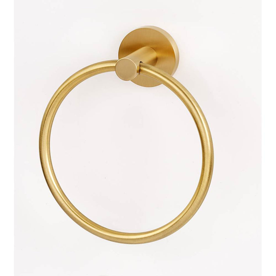 Creations® CONTEMPORARY I Series A8340-SB Towel Ring, 6 in Dia Ring, 2 in OAH, 2-3/8 in OAW, Brass