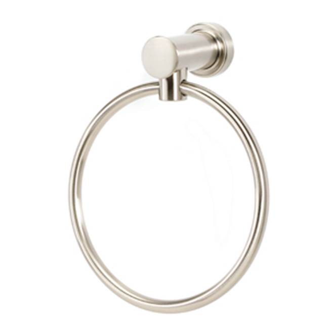 Creations® INFINITY Series A8740-SN Towel Ring, 6 in Dia Ring, Brass