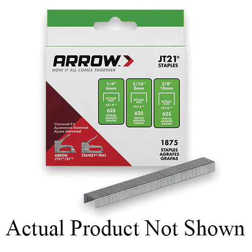 ARROW™ 215 Staple, 5/16 in L Leg, Steel