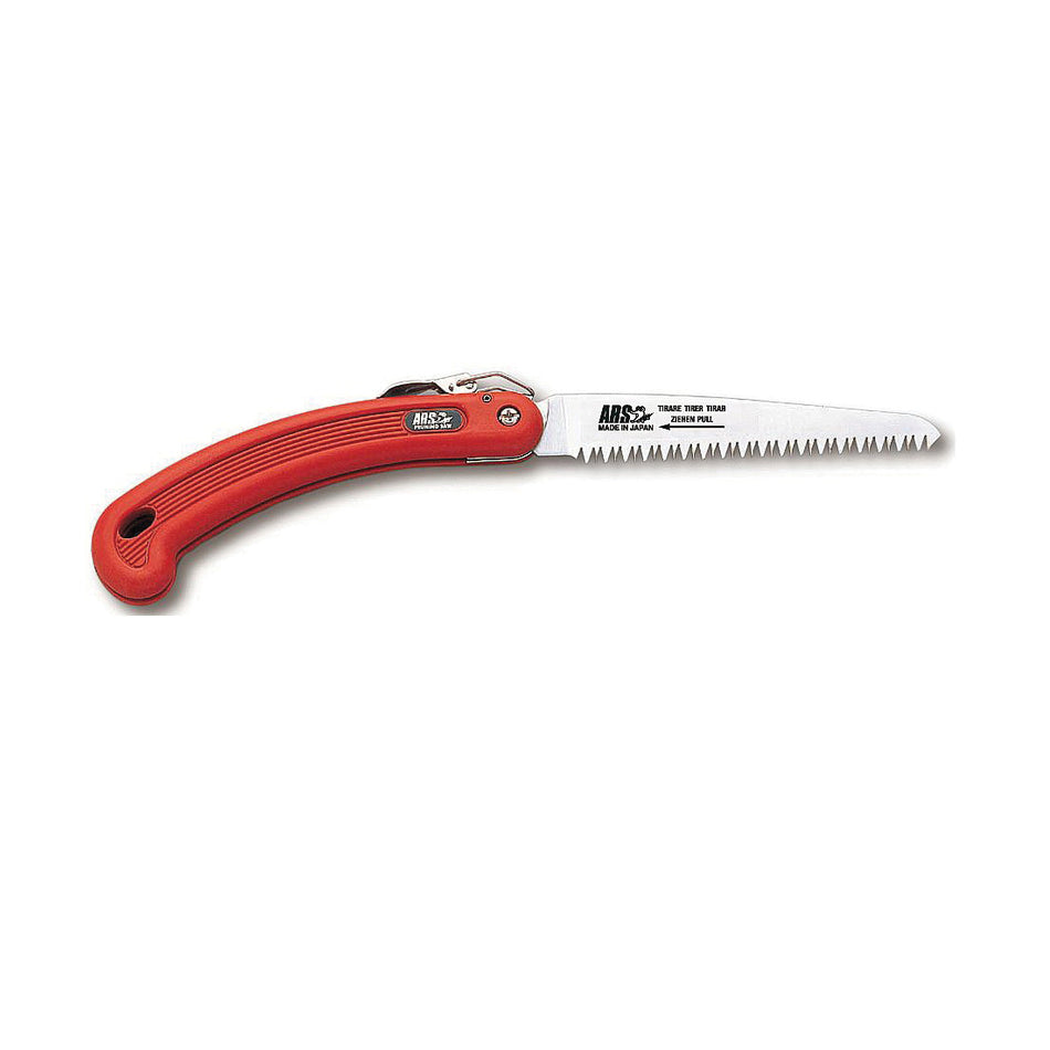 ARS 210DX Pruning Folding Saw, 150 mm L Blade, Precision Ground Teeth, High Carbon Steel Blade, 350 mm OAL