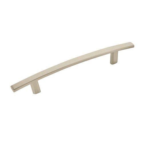 Amerock® Cyprus™ Series BP9362G10 Cabinet Pull, 7-13/16 in L Handle, 1-3/16 in Projection, Zinc, Satin Nickel