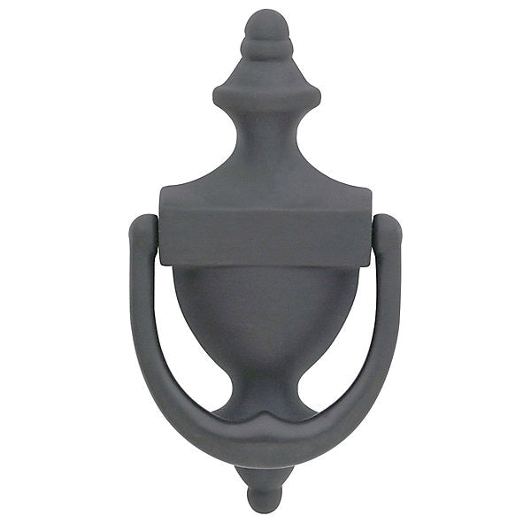 BALDWIN® 0102 COLONIAL Series 0102.102 Traditional Door Knocker, 3-1/2 in W, 6-1/2 in H, Rustic, Brass