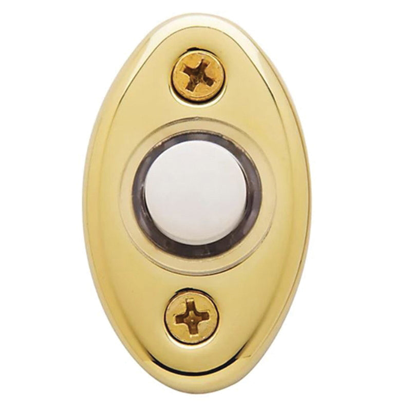 BALDWIN® Estate Series 4852.003 Bell Button, Oval