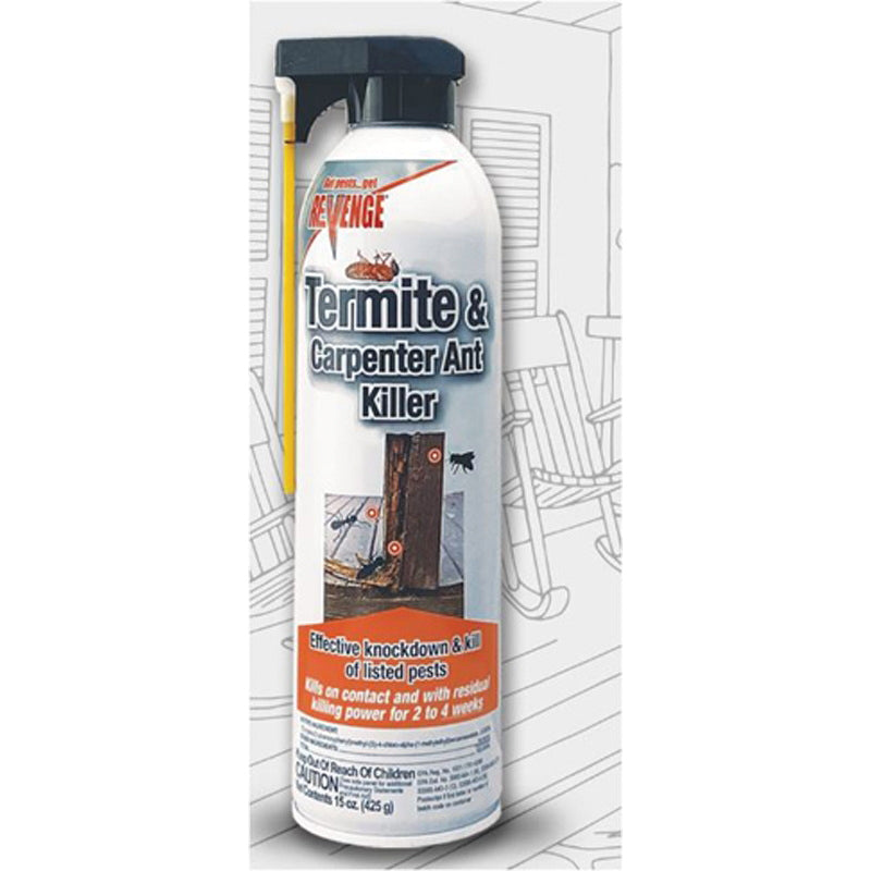 BONIDE® 4623 Termite and Carpenter Ant Control, Aerosol, Indoor/Outdoor, Spray Application, 15 oz