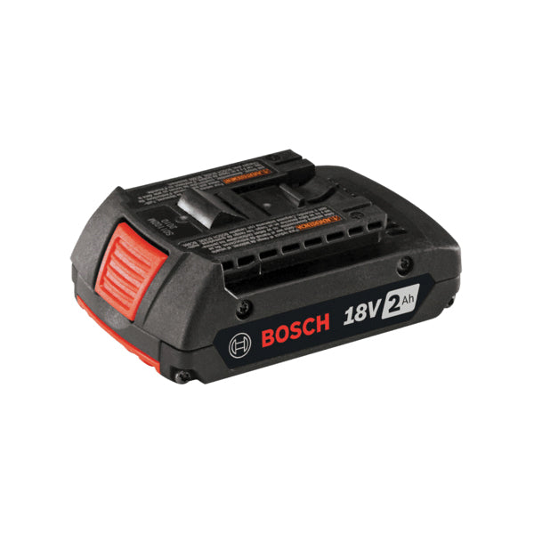 BOSCH BAT612 Standard Power Battery, 18 V, 2 Ah Battery Capacity, Lithium-Ion Battery Chemistry