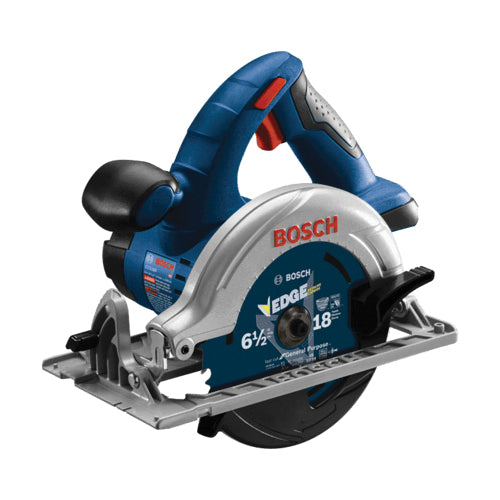 BOSCH CCS180B Cordless Left Circular Saw, Tool/Kit: Bare Tool, 6-1/2 in Dia Blade, 1-9/16 in, 1-1/2 in, 2 in D Cutting