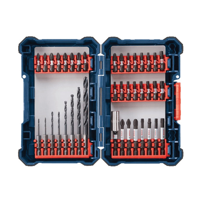 BOSCH Impact Tough™ DDMS40 Drill Drive Custom Case System Set, 40-Piece