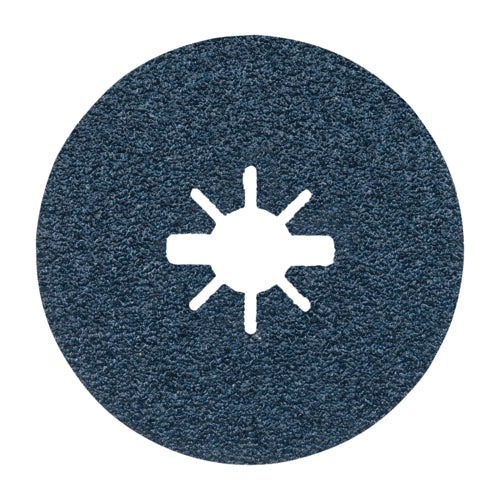 BOSCH X-LOCK® FBX4536 Abrasive Fiber Disc, 4-1/2 in Dia, 36 Grit, Coarse Grit, Zirconia Alumina Abrasive