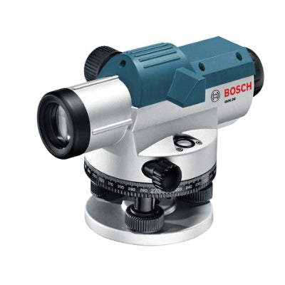 BOSCH GOL26 Automatic Optical Level, 330 ft Measuring Range, 26X Magnification