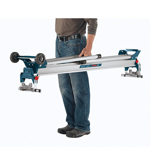 BOSCH GTA3800 Folding Leg Miter Saw Stand With Wheel, 153 in OAL, 32-1/2 in OAW, 32-1/2 in OAH