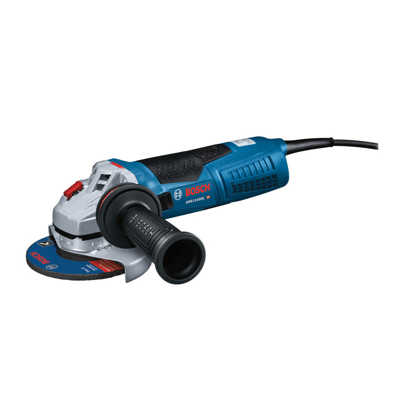 BOSCH GWS13-50VS Angle Grinder, Tool/Kit: Tool, 5 in Dia Wheel, 5/8-11 Spindle Thread, 120 V, 11500 rpm Speed