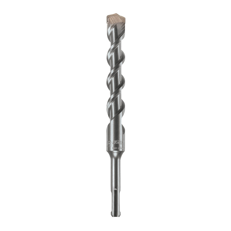 BOSCH Bulldog™ HC2122 Rotary Hammer Bit, 3/4 in Drill, 2 -Cutter Head, 6 in L Flute, SDS-Plus® Shank, 8 in OAL