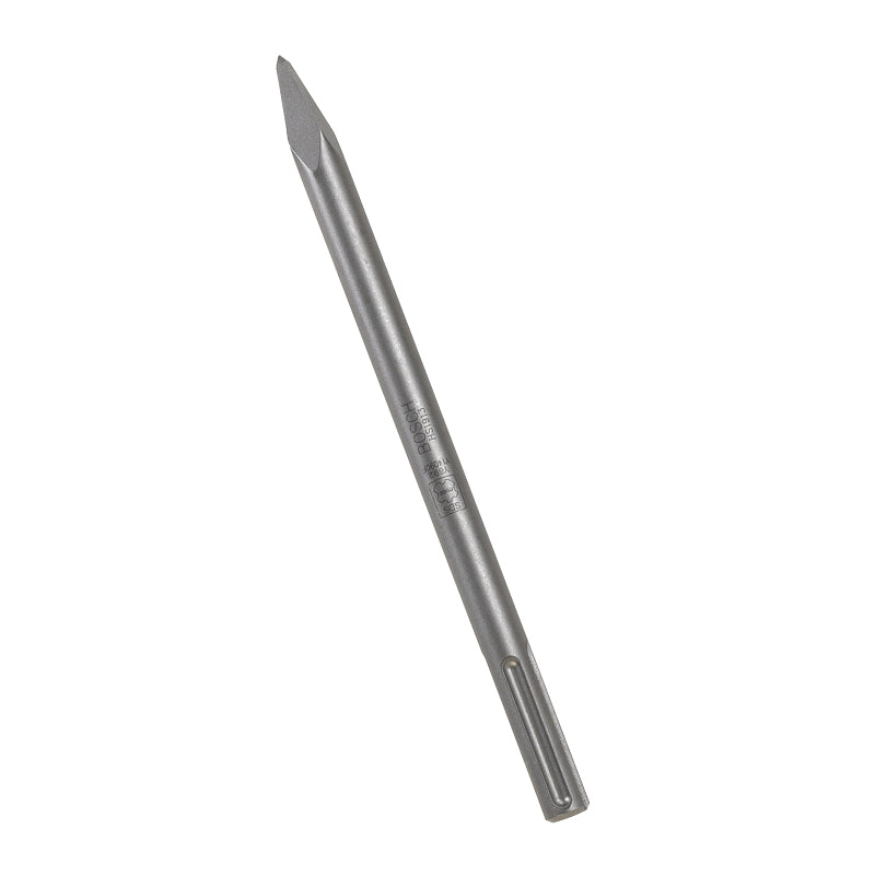 BOSCH HS1913 Bull Point, 1/2 in W Blade, 12 in OAL, SDS-Max® Shank, Steel