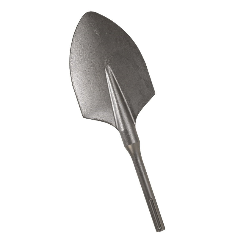 BOSCH HS1926 Spade, 5-3/8 in W Blade, Round Blade, 16 in OAL, SDS-Max® Shank, Steel