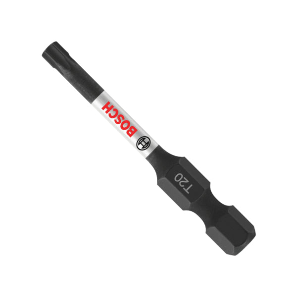 BOSCH Impact Tough™ ITT20201 Impact Driver Bit, Torx® Point, T20 Point, 2 in OAL, 1/4 in Shank